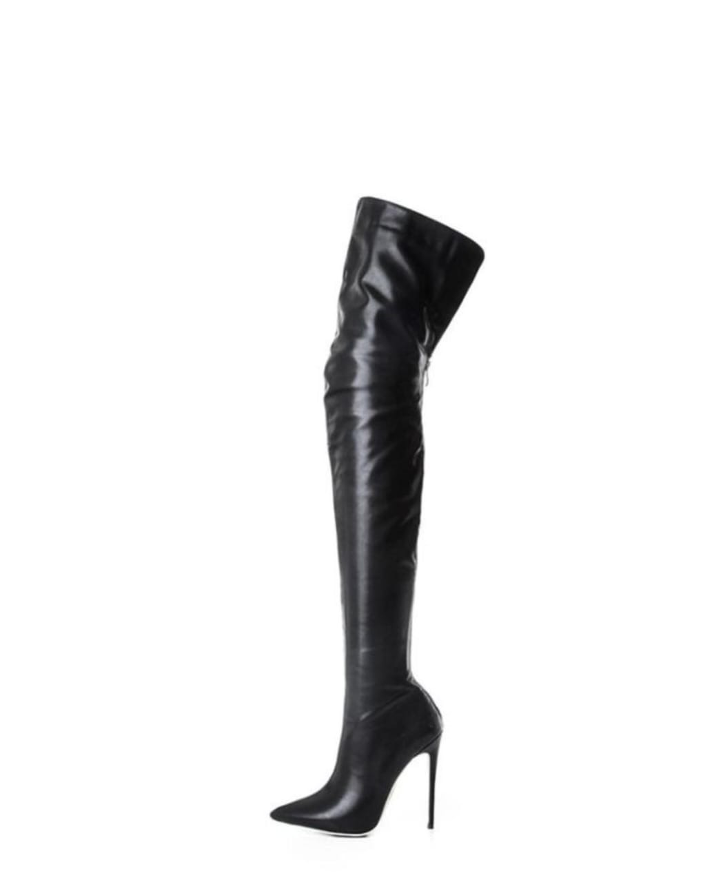 Stiletto Thigh High Boots