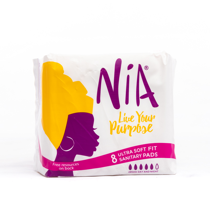 Nia Ultra Soft Sanitary Pads 8pk