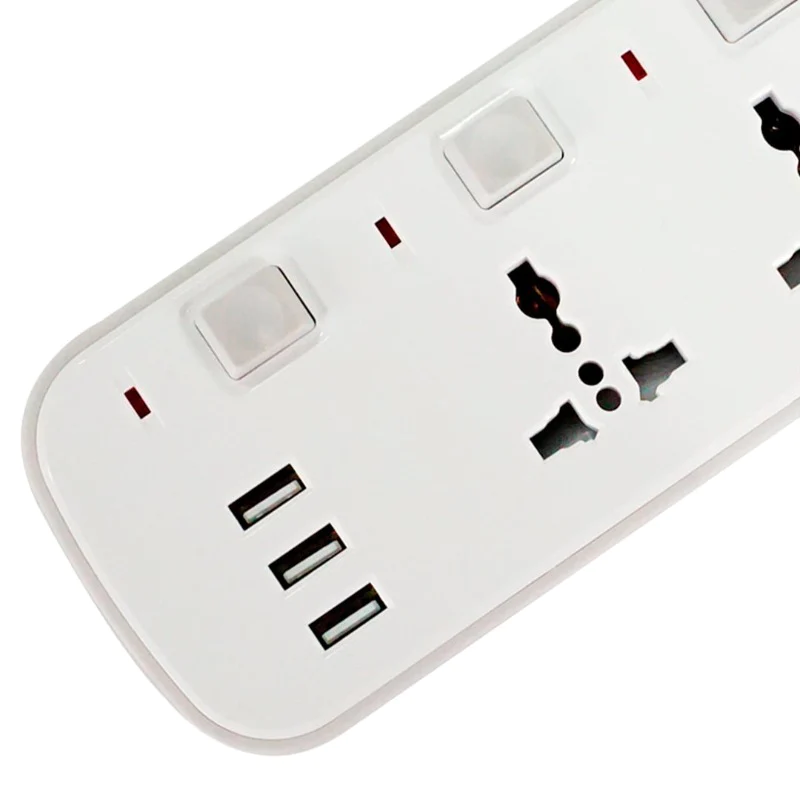 4 Way Extension With USB Ports - EC 7694-UB