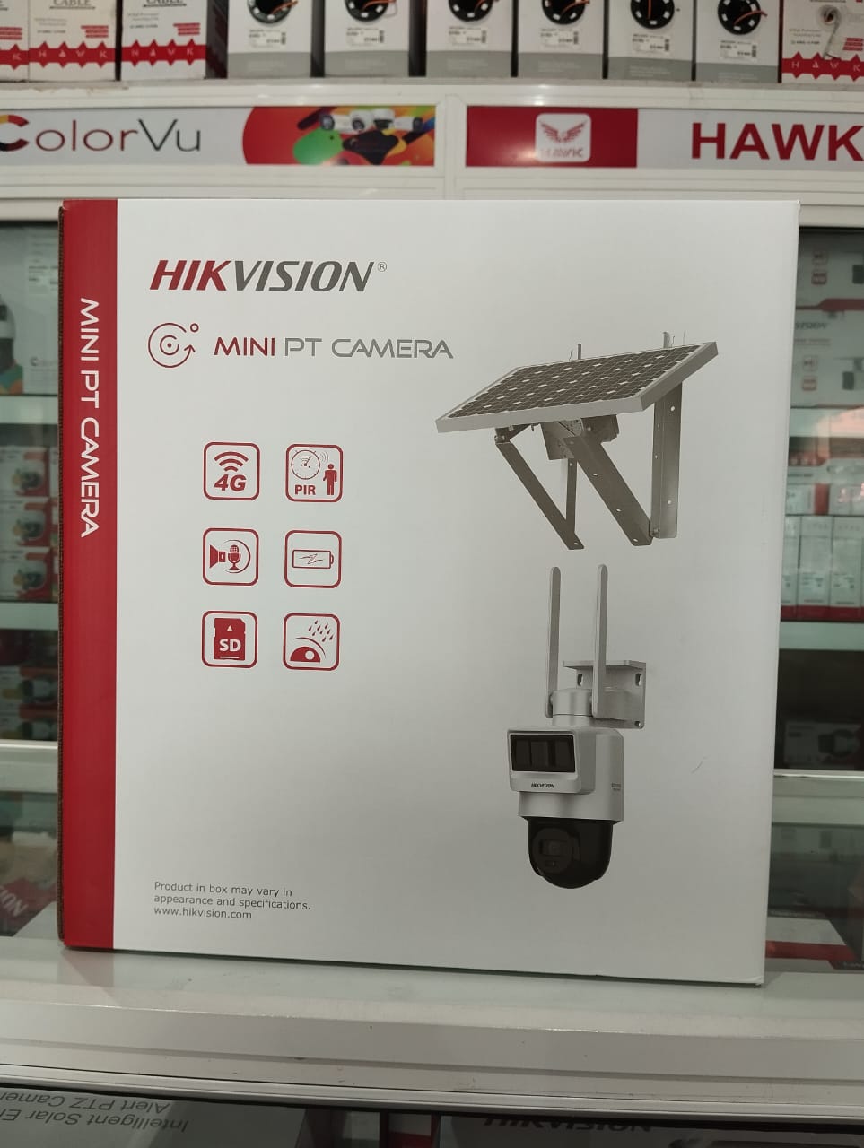 Hikvison solar ptz camera