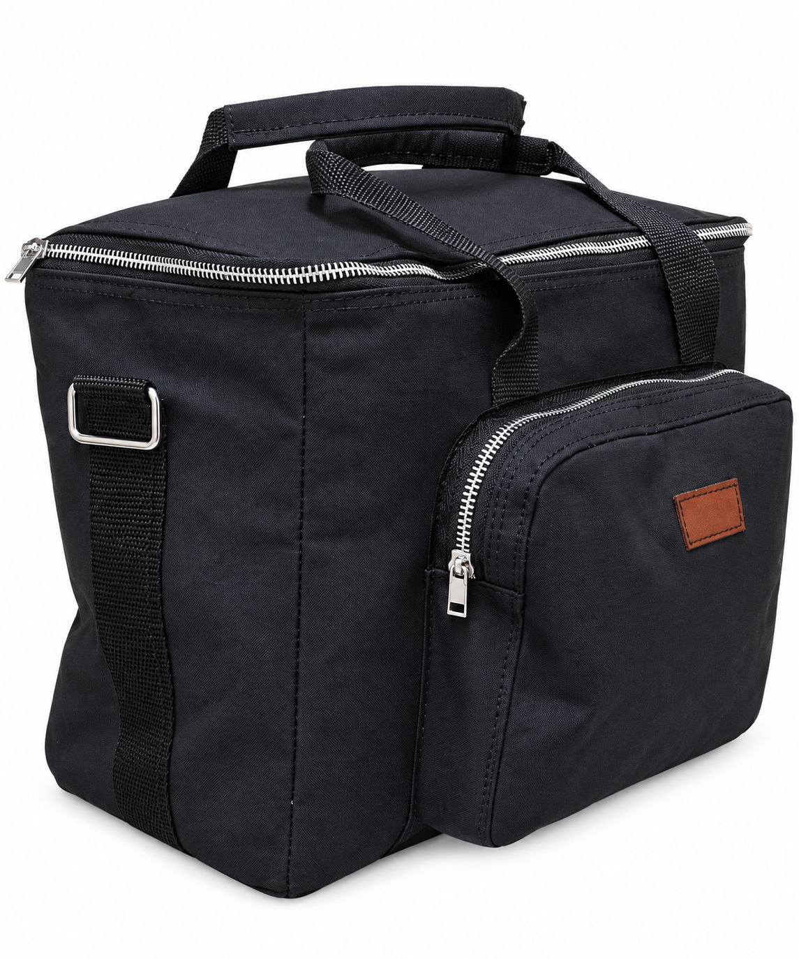Everyday Black Carry Bag with Shoulder Strap