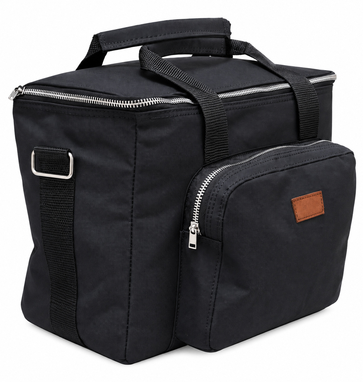 Everyday Black Carry Bag with Shoulder Strap