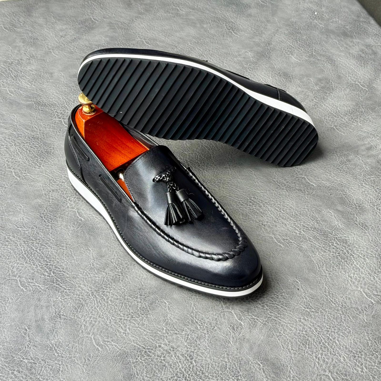 John Foster Tassel Leather Officials