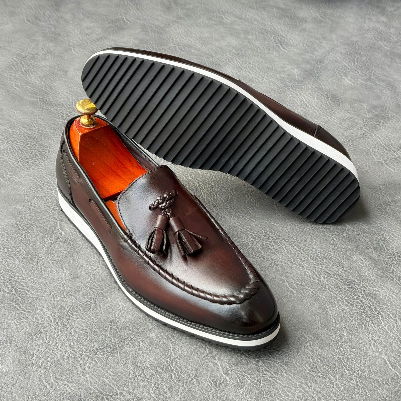 John Foster Tassel Leather Officials