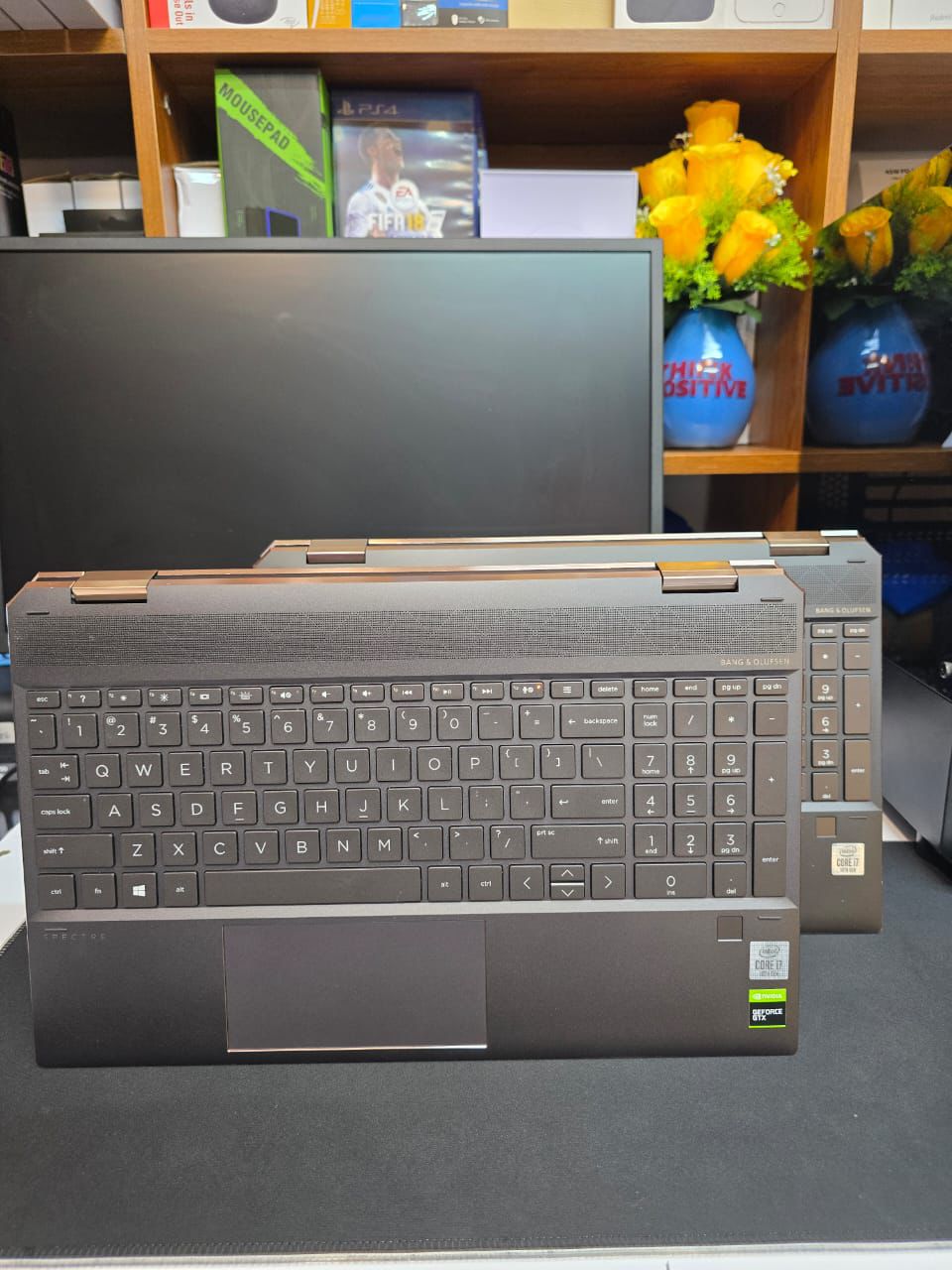 HP Spectre x360 15 Convertible Laptop – Intel i7, 16GB DDR4, 512GB SSD, 4K Touchscreen, GTX 1650Ti