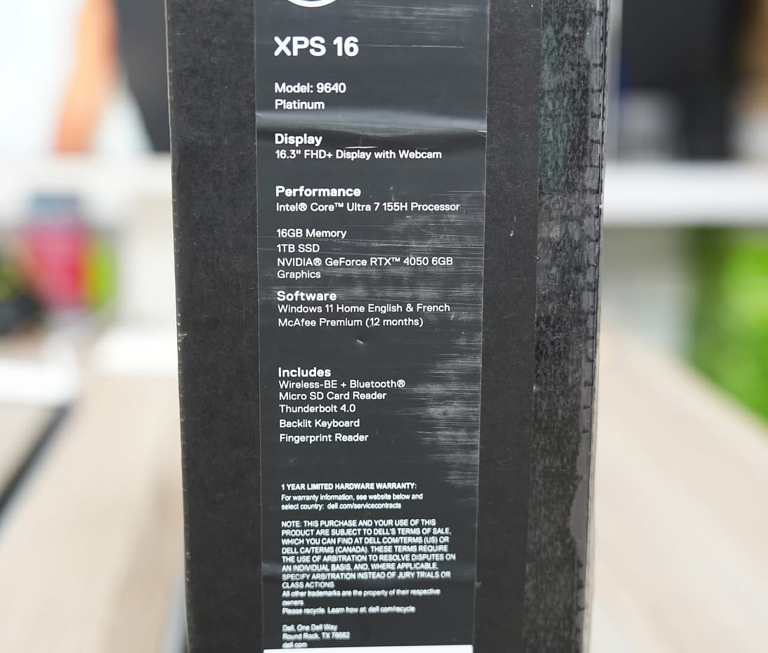 Buy Dell XPS 16 in Kenya – Core Ultra 7, RTX 4050, Windows 11 Pro Laptop