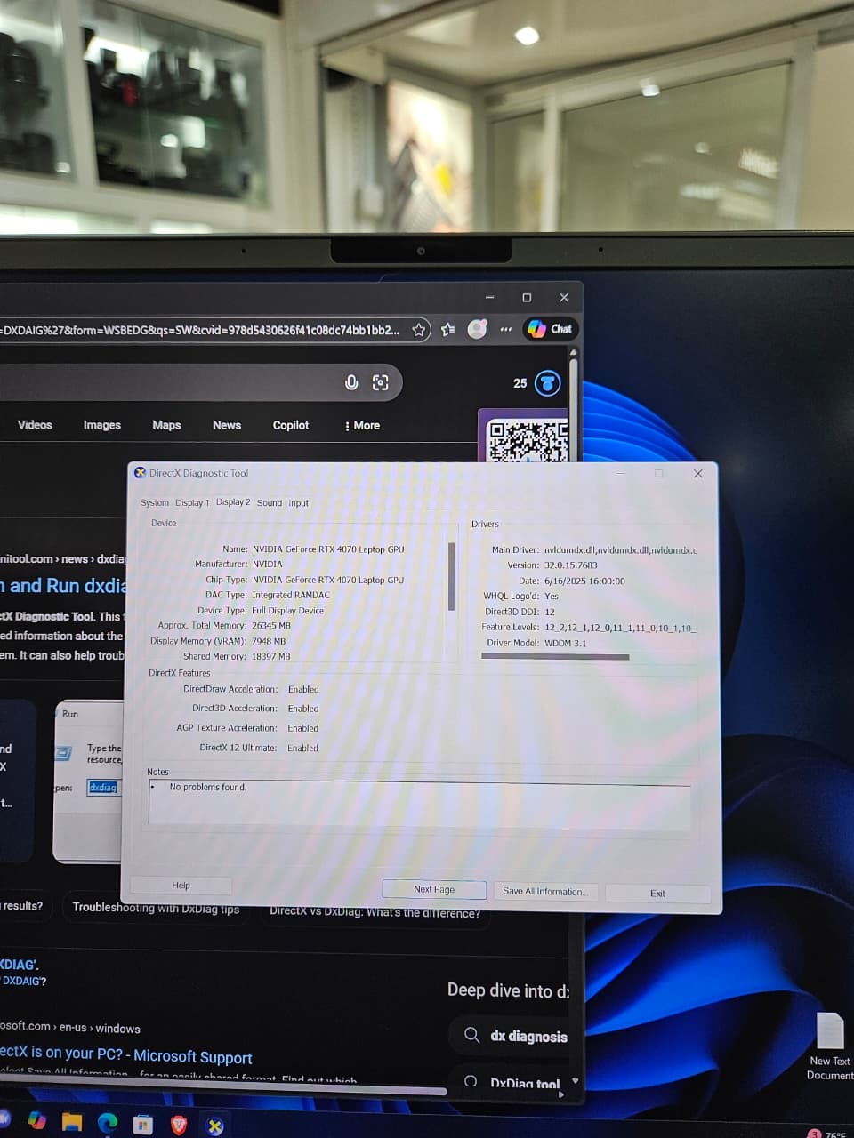 Alienware m16 R2 Gaming Laptop | Intel Ultra 9 185H • RTX 4070 • 32GB • 1TB SSD • QHD+ 240Hz