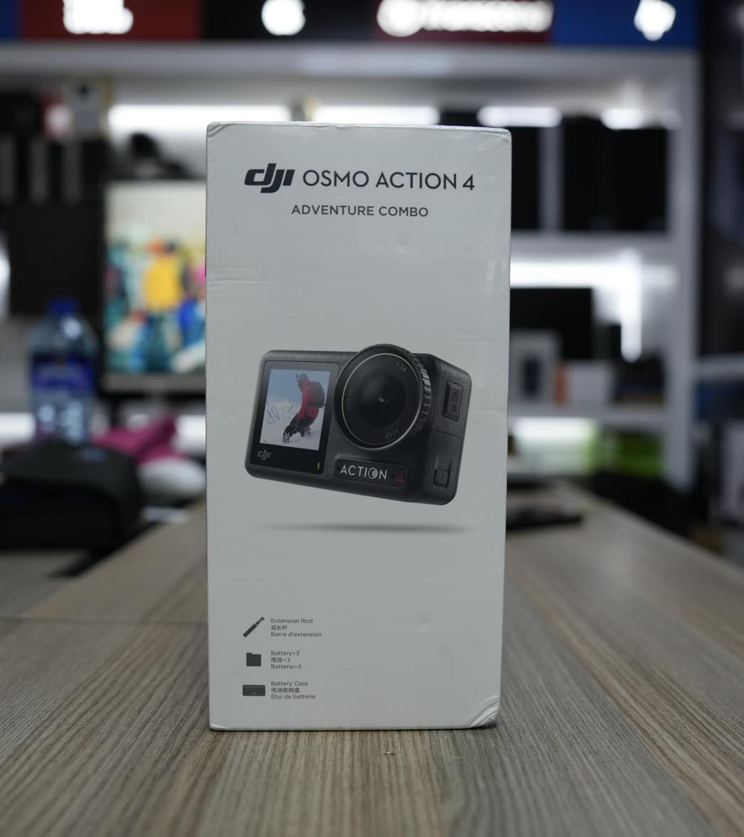 DJI Osmo Action 4 Adventure Combo – 4K120 Action Camera with Dual Touchscreens