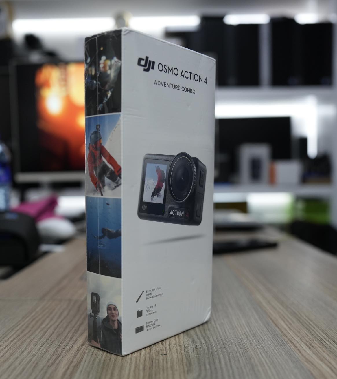 DJI Osmo Action 4 Adventure Combo – 4K120 Action Camera with Dual Touchscreens