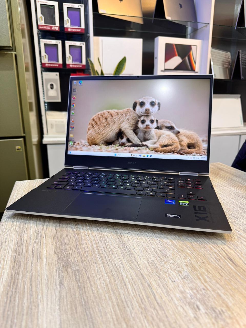 HP Omen X16 Gaming Laptop — Intel Core i7 11th Gen, RTX 3070 8GB, 32GB RAM, 1TB SSD, RGB Keyboard