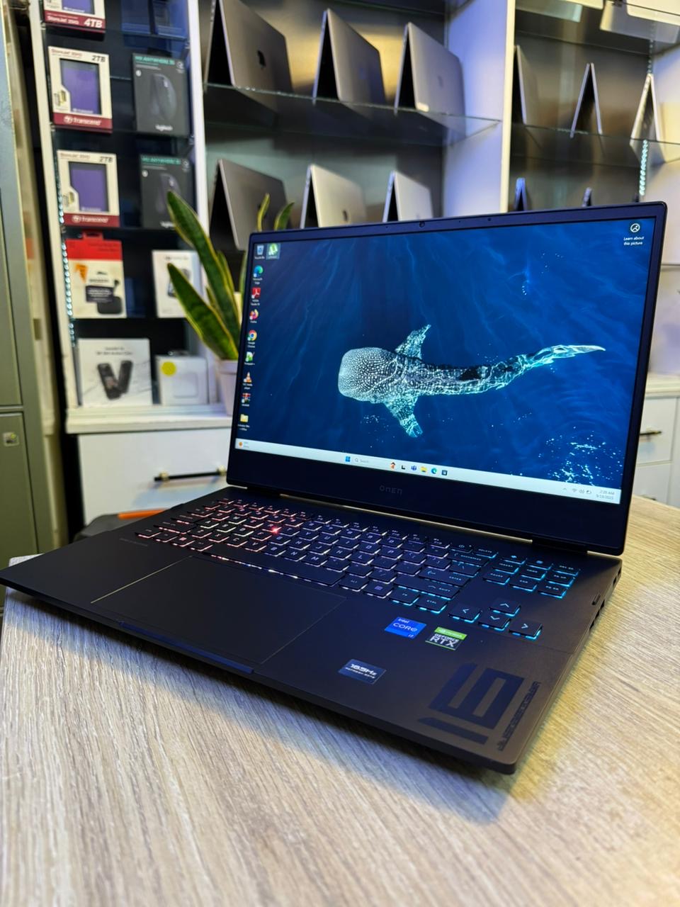 HP Omen 16 Gaming Laptop — Intel Core i7 12th Gen, RTX 3060 6GB, 32GB RAM, 1TB SSD, RGB Keyboard
