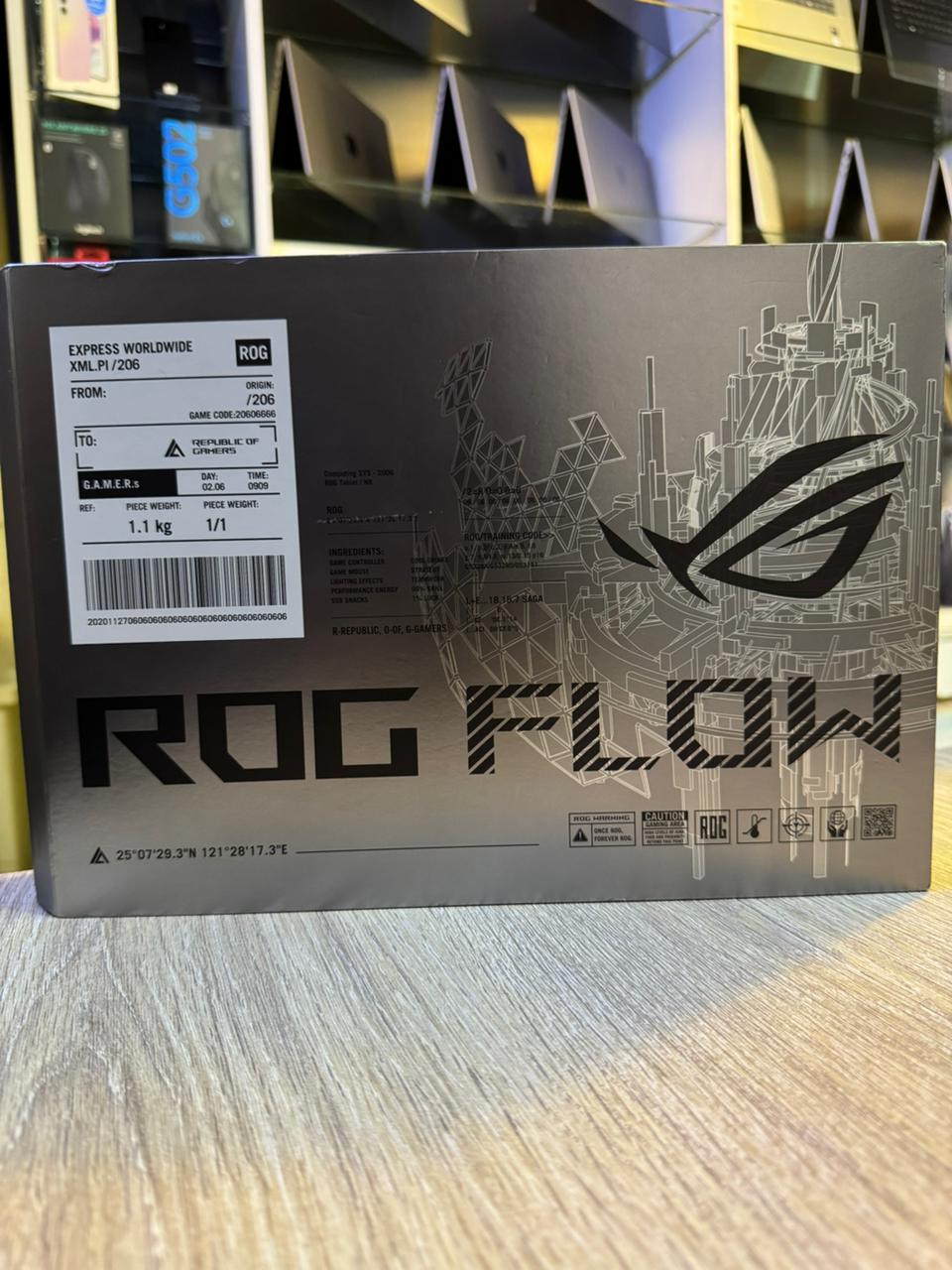 ASUS ROG Flow Z13 GZ301ZC – Intel Core i7 12th Gen, 16GB RAM, 512GB SSD, NVIDIA RTX 3050 4GB, FHD 120Hz Touch Display, Detachable RGB Keyboard