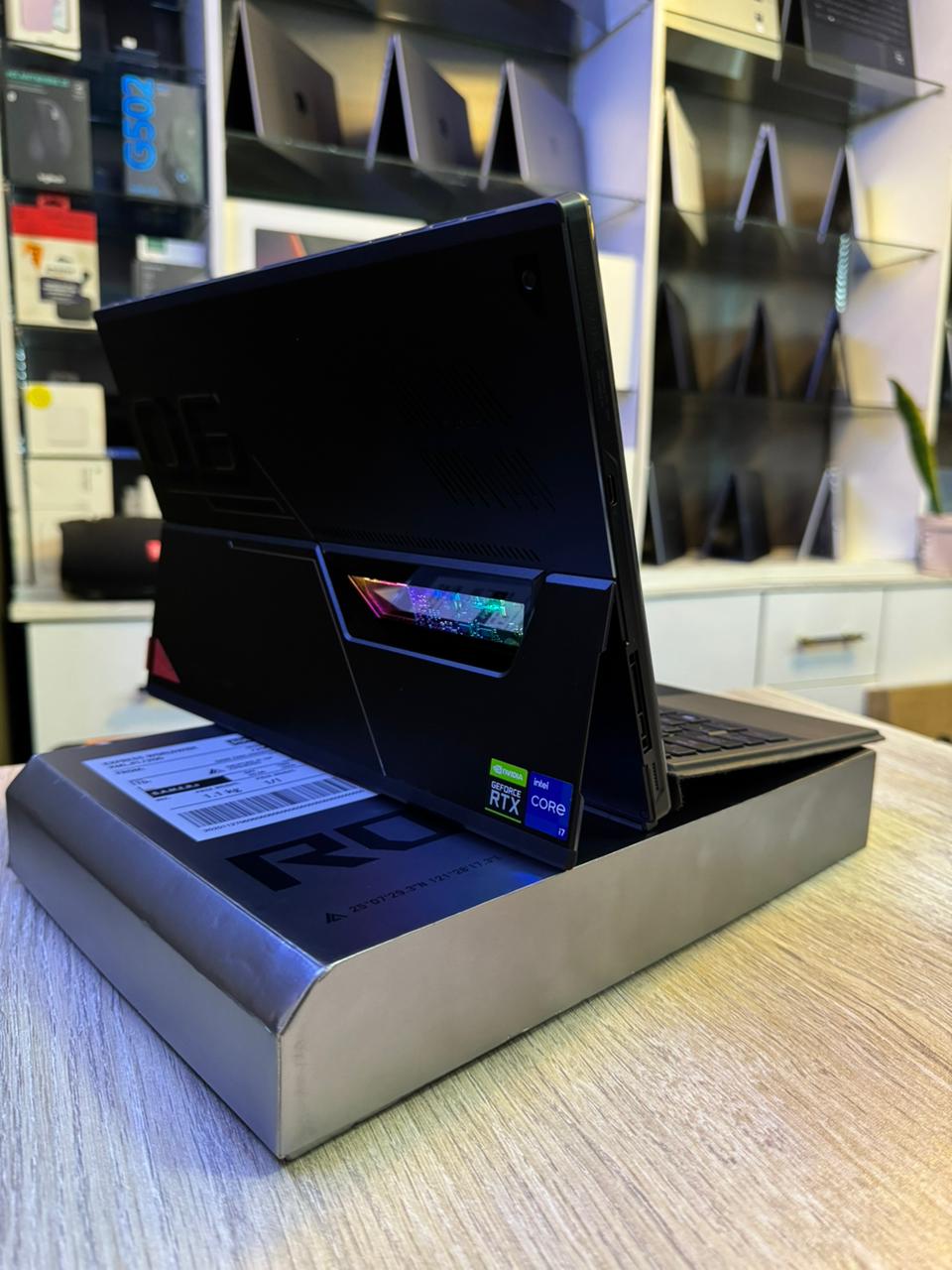 ASUS ROG Flow Z13 GZ301ZC – Intel Core i7 12th Gen, 16GB RAM, 512GB SSD, NVIDIA RTX 3050 4GB, FHD 120Hz Touch Display, Detachable RGB Keyboard