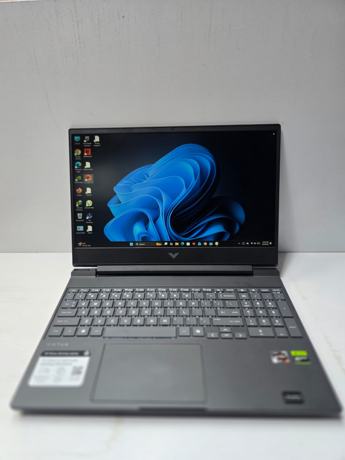 HP Victus 15 Gaming Laptop – AMD Ryzen 7 7445HS, 16GB RAM, 512GB SSD, NVIDIA RTX 4050 6GB, 15.6” Display, Backlit Keyboard | Brand New Sealed Gaming Laptop