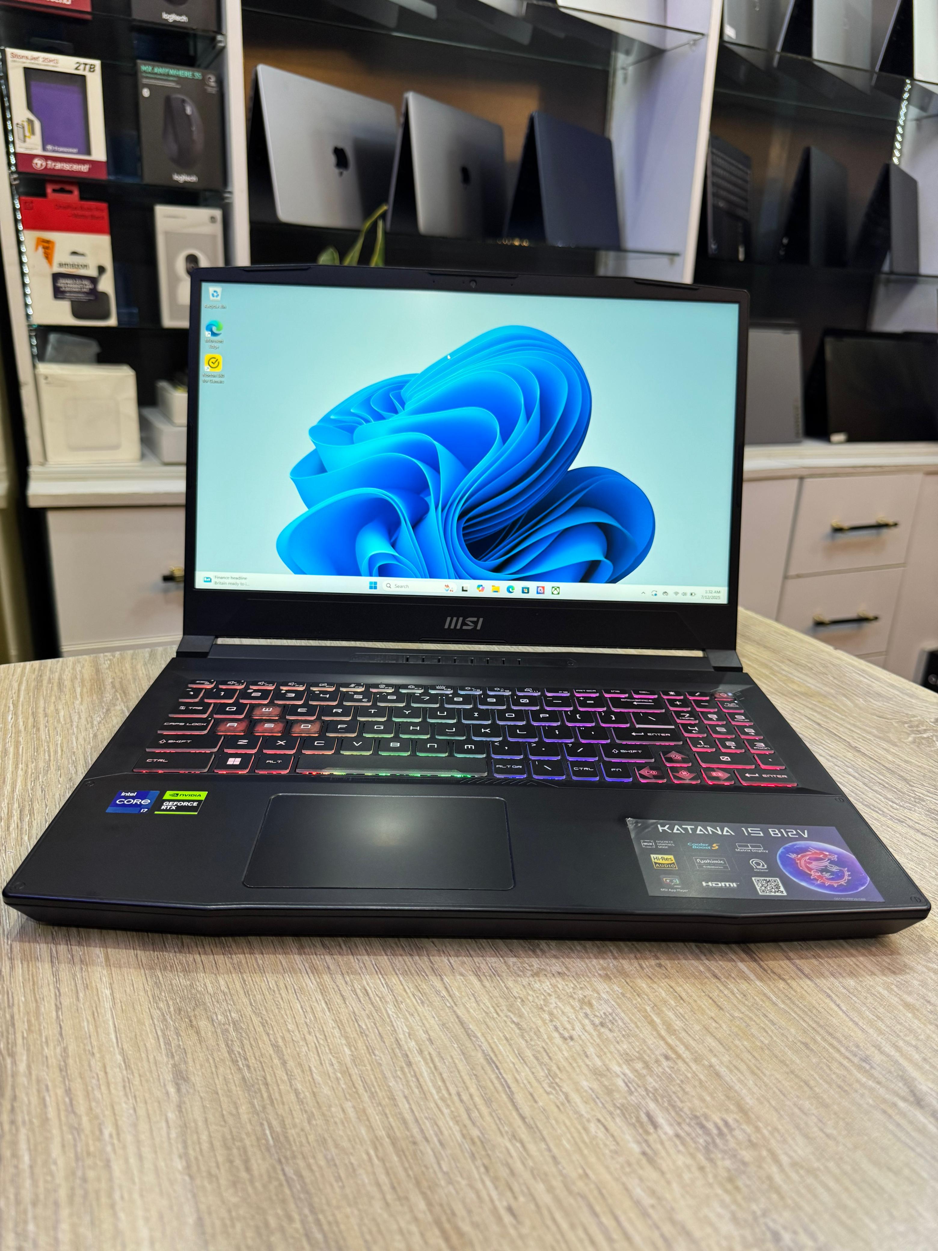 MSI Katana 15 B12V – Core i7 12th Gen, RTX 4060, 32GB RAM, 1TB SSD, FHD 144Hz  Buy in Kenya
