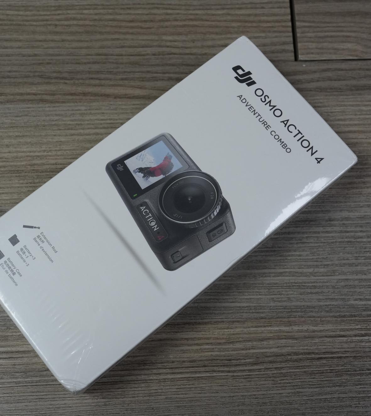 DJI Osmo Action 4 Adventure Combo – 4K120 Action Camera with Dual Touchscreens