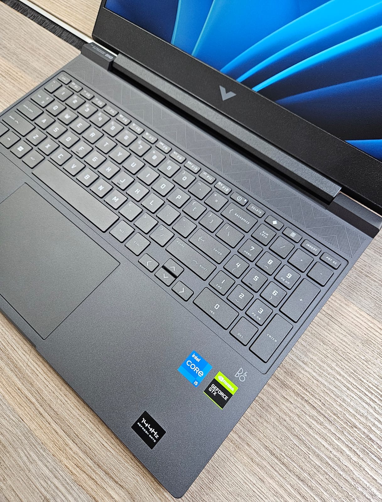 HP Victus 15 Gaming Laptop – Intel Core i5 12th Gen, 16GB DDR5 RAM, 512GB SSD, NVIDIA GTX 1650 4GB