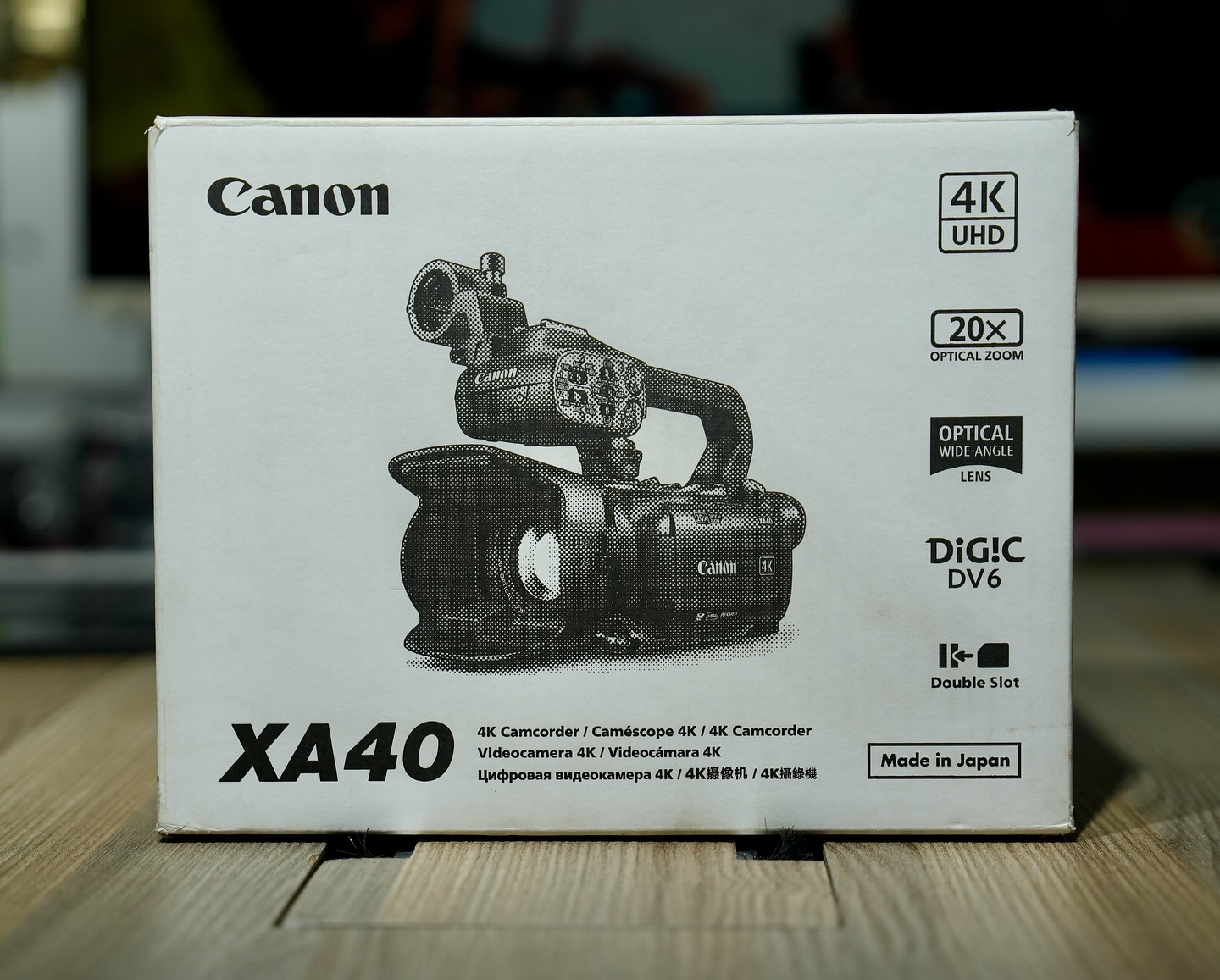 Buy Canon XA40 in Kenya – Professional 4K Camcorder with 20x Optical Zoom & Dual SD Slots