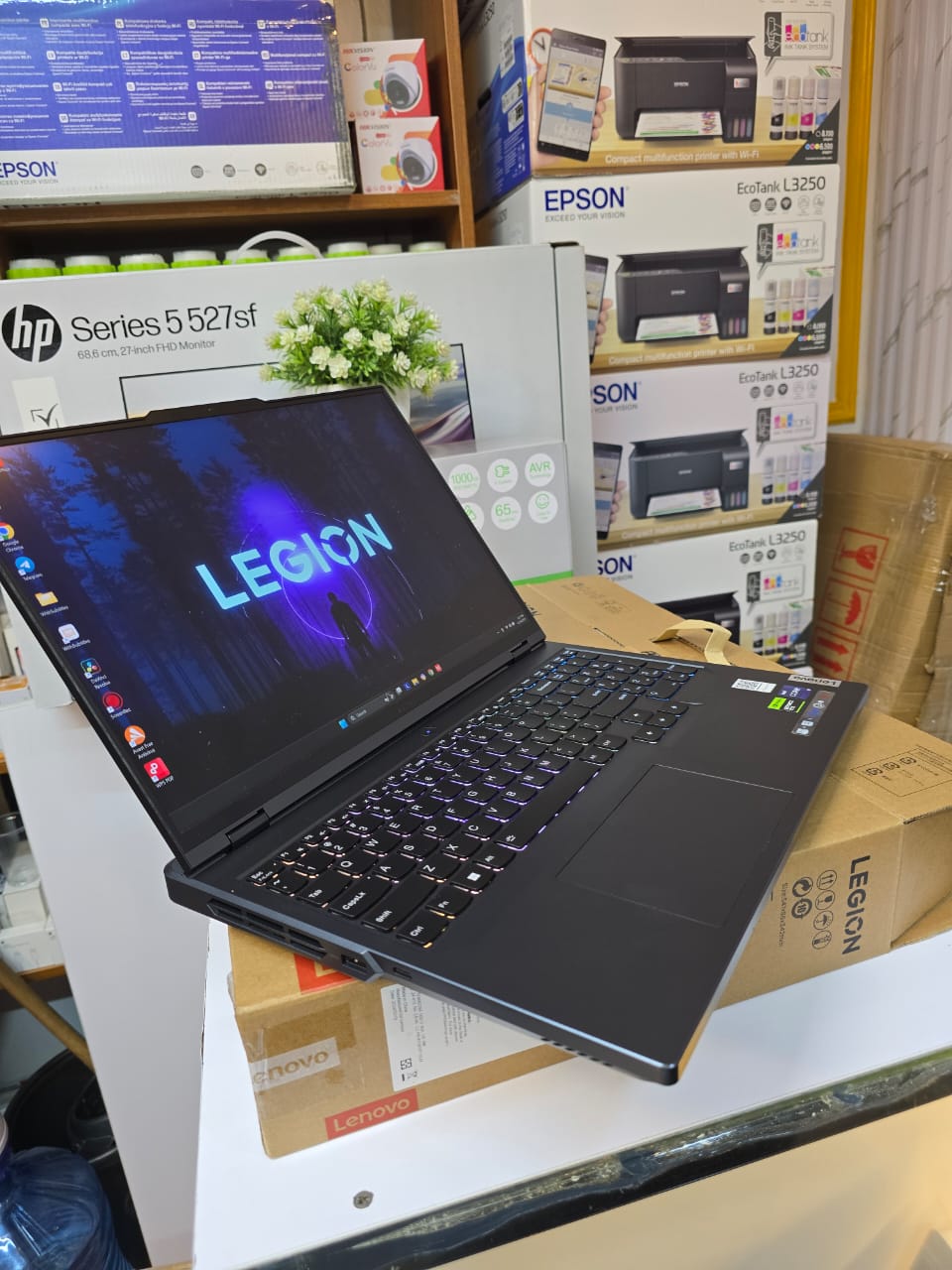 Open Box 🔥 Lenovo Legion 5 16IRX8 – Core i9 13th Gen  32GB RAM  1TB SSD  RTX 4060 8GB