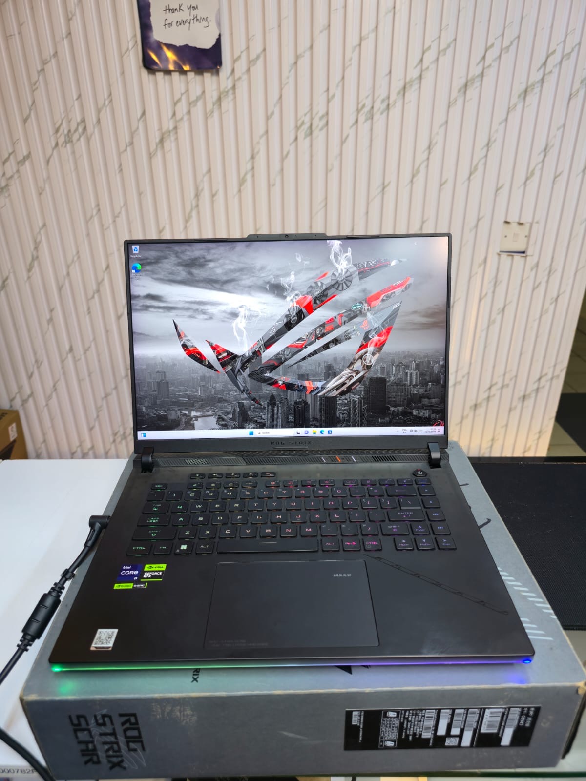 ASUS ROG Strix G18 Gaming Laptop – Intel Core i9-13980HX (13th Gen), 32GB RAM, 1TB SSD, NVIDIA RTX 4080 12GB | Ultimate High-Performance Gaming Laptop