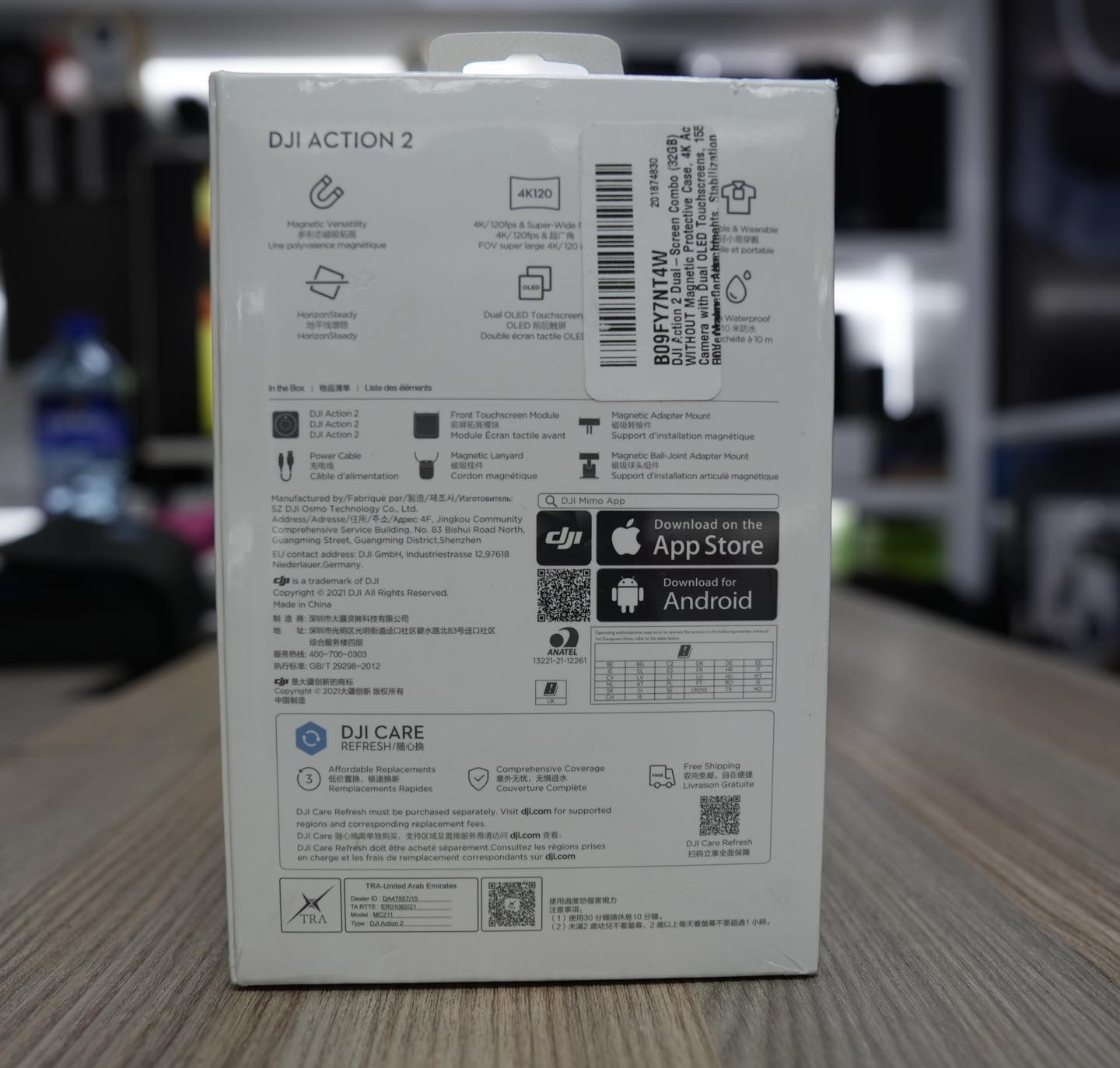 DJI Action 2 4K Camera Kenya – Magnetic Mount, Horizon Leveling, 32GB Storage