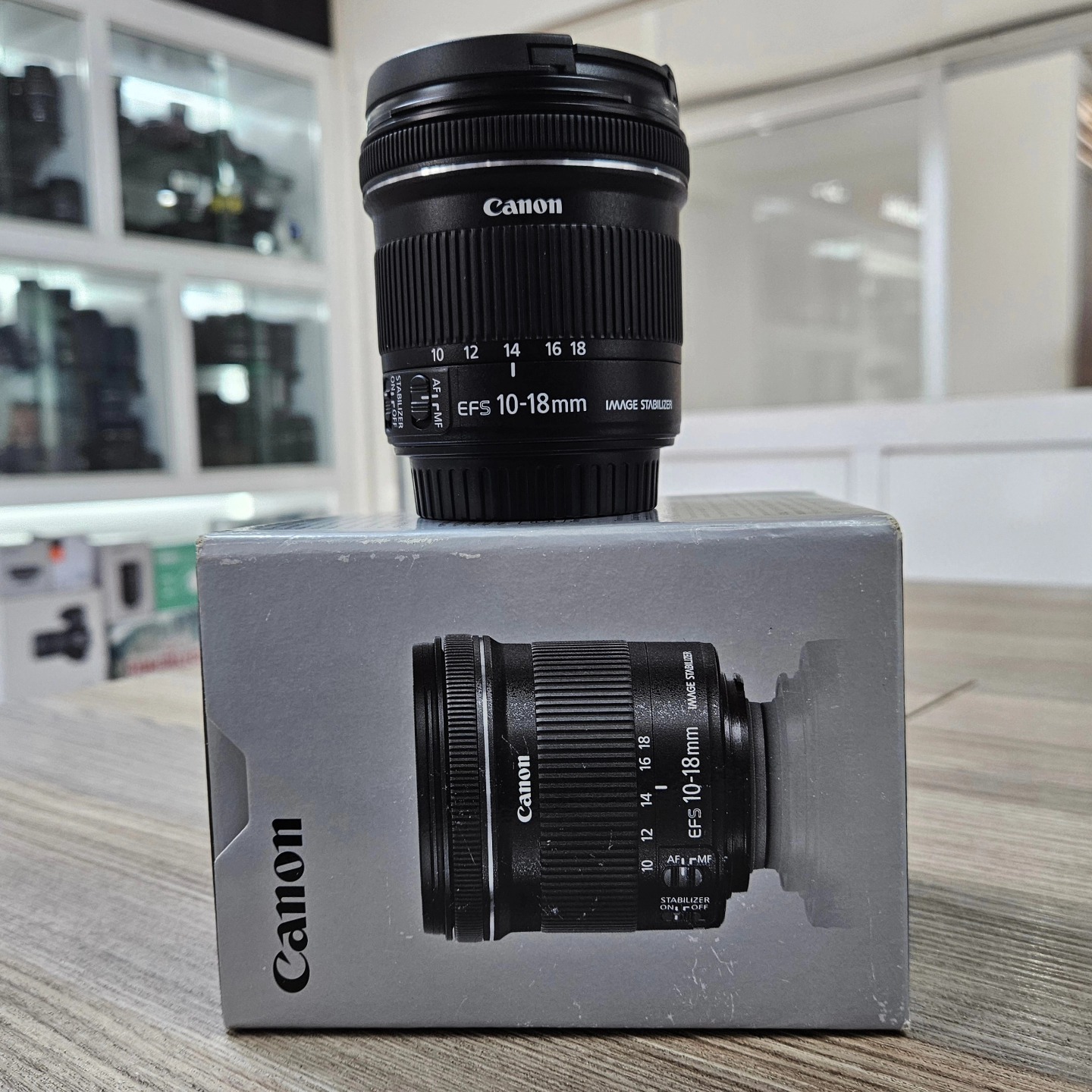 Shop Canon EF-S 10-18mm Lens in Nairobi – Quiet Focus, Image Stabilizer