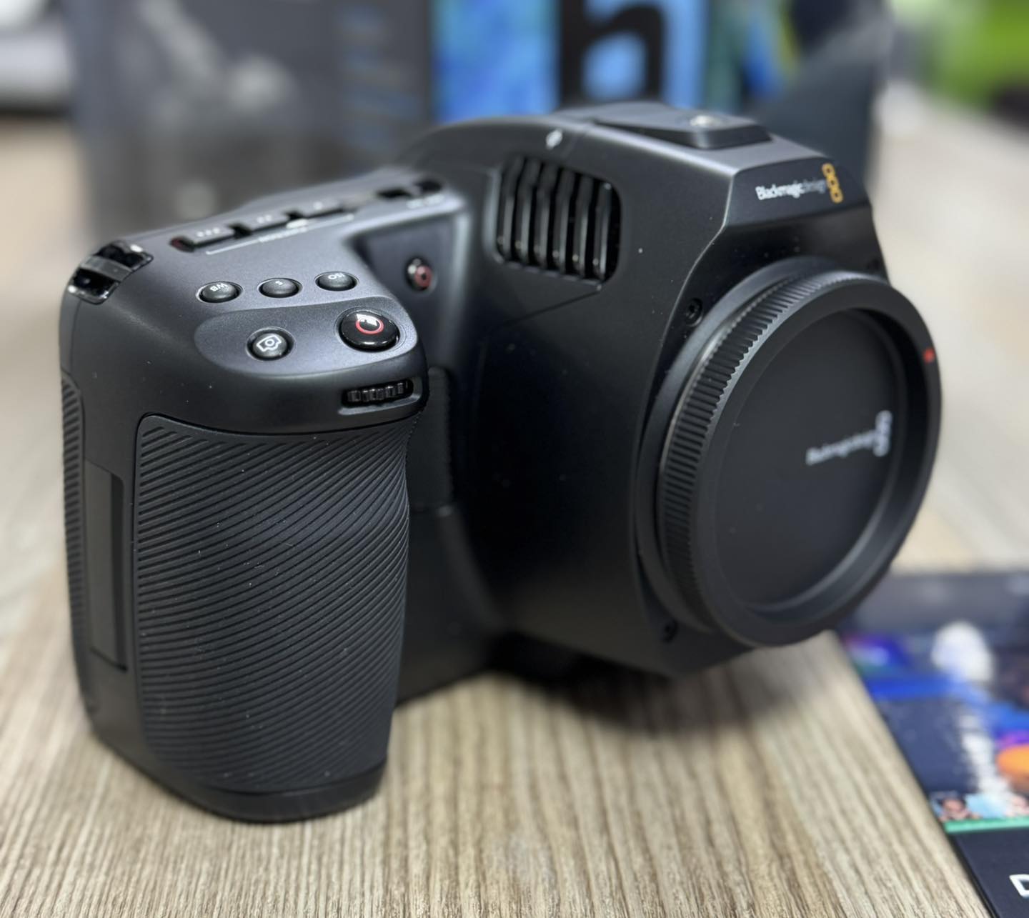 Blackmagic Pocket Cinema Camera 6K Pro – Body Only, 6K HDR Video, EF Mount