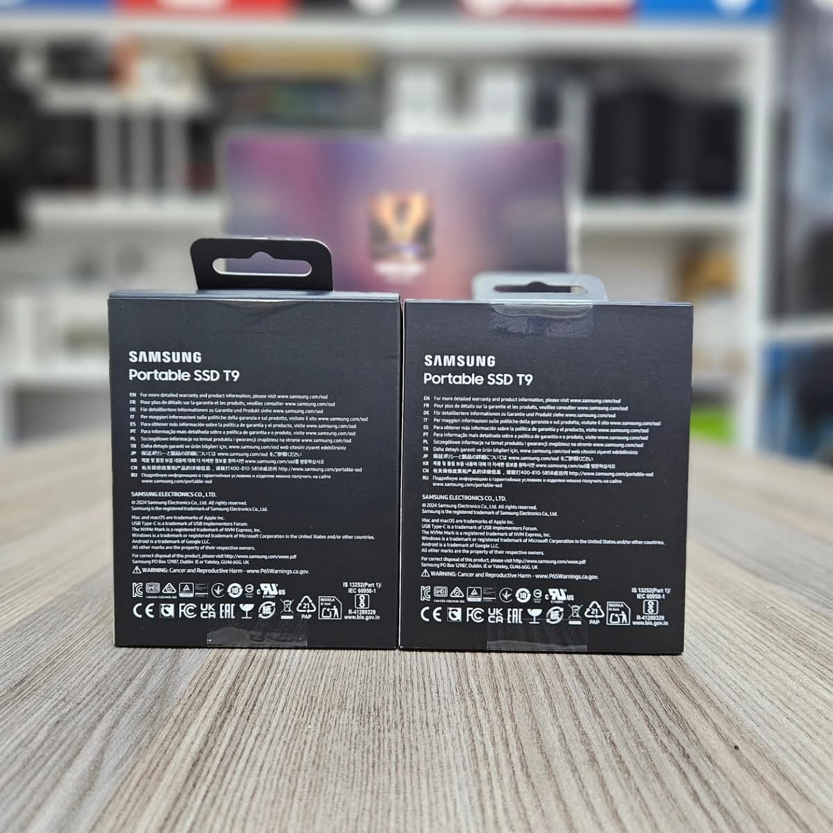 Samsung T9 1TB Portable SSD | USB-C 3.2 Gen 2x2 | 2000MB/s | Encrypted External Storage