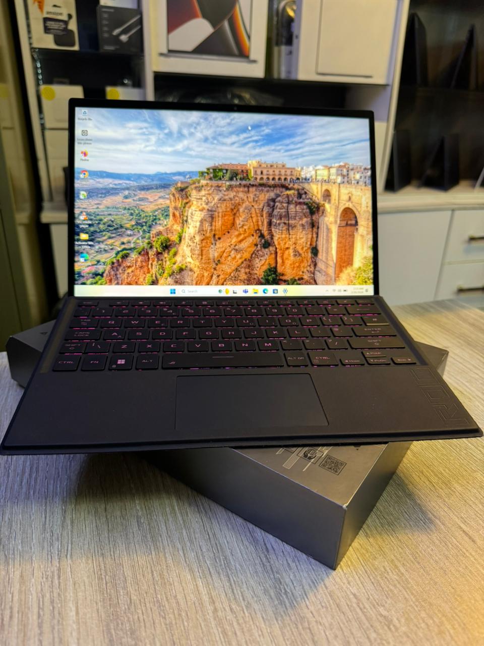 ASUS ROG Flow Z13 GZ301ZC – Intel Core i7 12th Gen, 16GB RAM, 512GB SSD, NVIDIA RTX 3050 4GB, FHD 120Hz Touch Display, Detachable RGB Keyboard