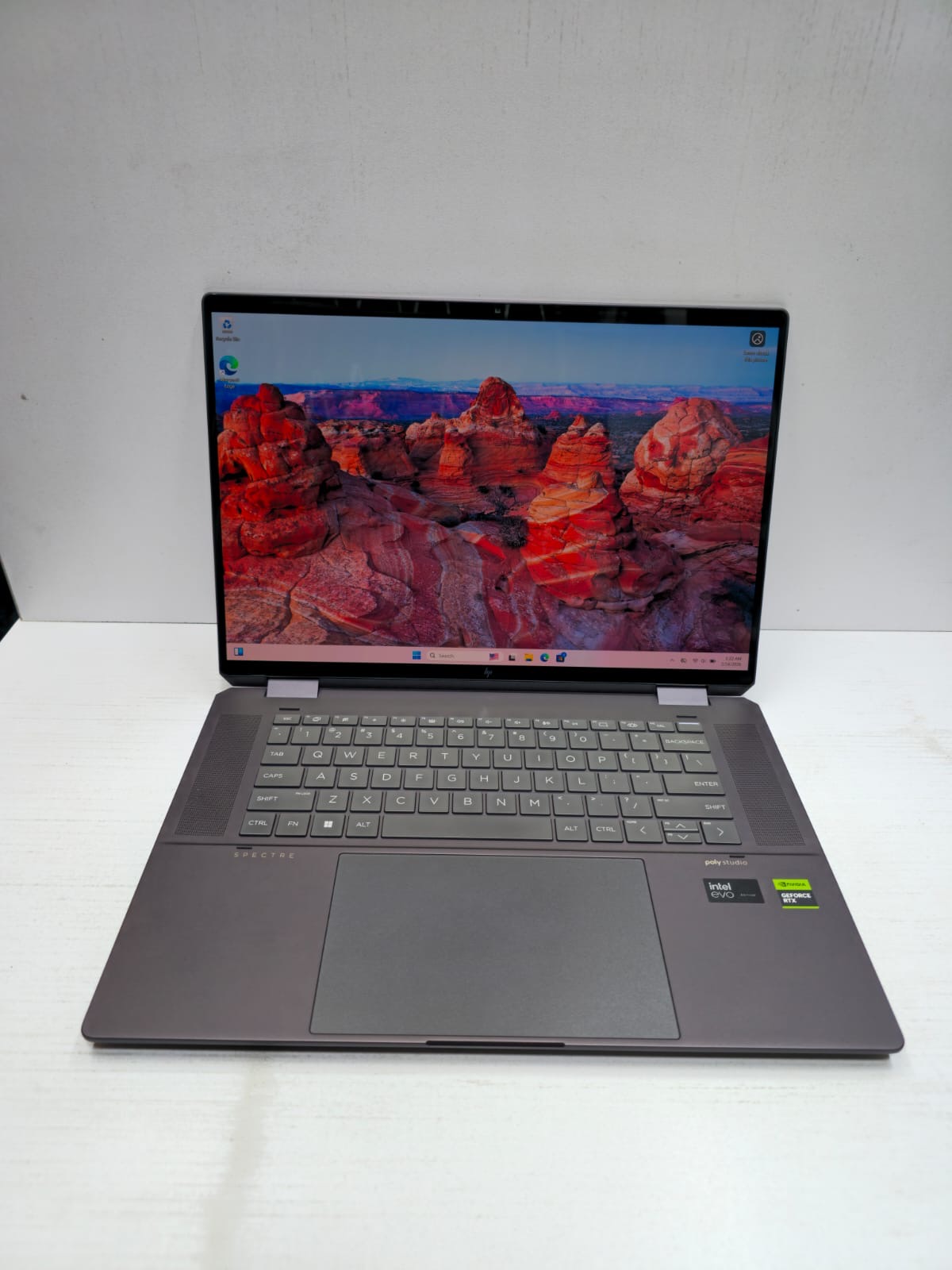 HP Spectre x360 16 2-in-1 Laptop – Intel Core Ultra 7 155H, 32GB RAM, 1TB SSD, NVIDIA RTX 4050 6GB, 3K OLED Touch Display | Premium Convertible Laptop