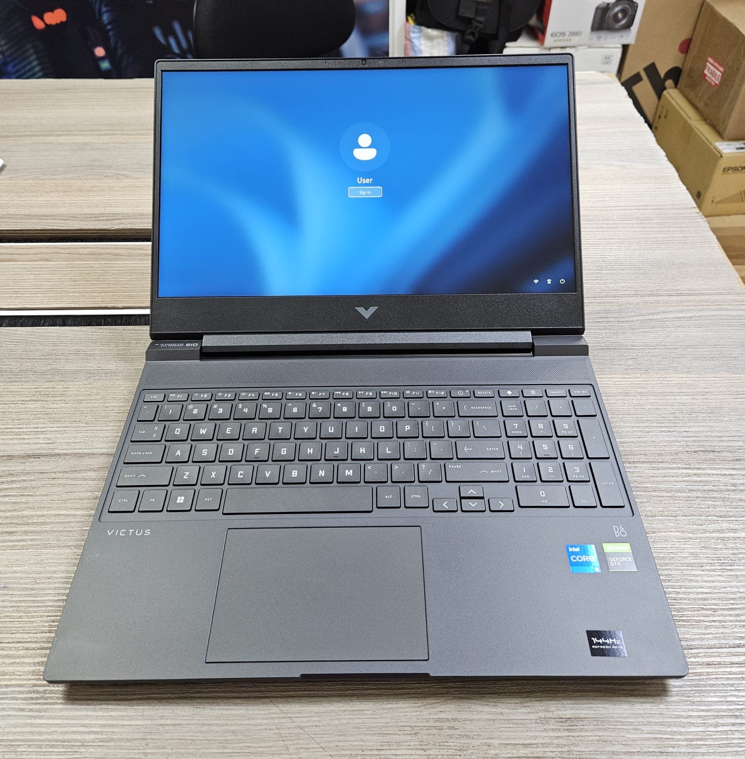 HP Victus 15 Gaming Laptop – Intel Core i5 12th Gen, 16GB DDR5 RAM, 512GB SSD, NVIDIA GTX 1650 4GB