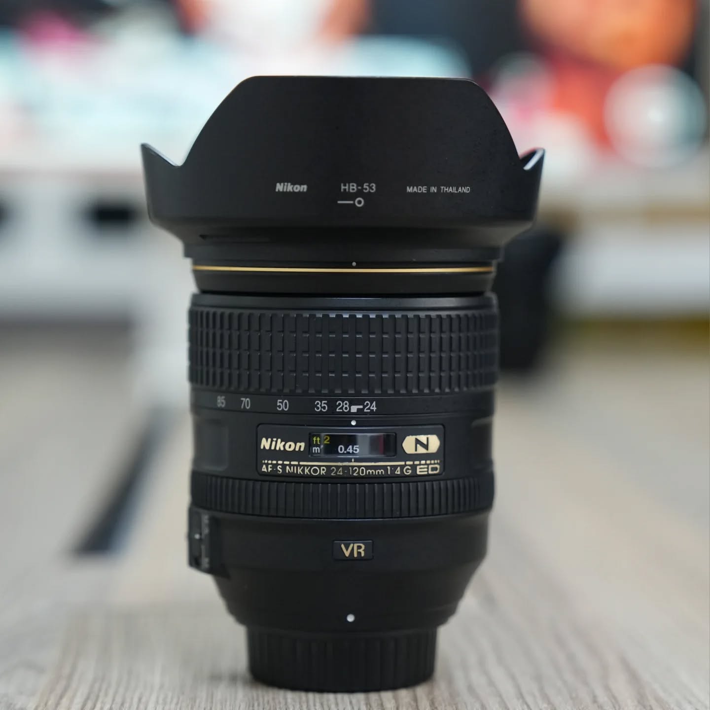 Nikon AF-S NIKKOR 24-120mm f/4G ED VR Lens – FX Format Zoom with VR II, Silent Wave Motor & Nano Crystal Coating