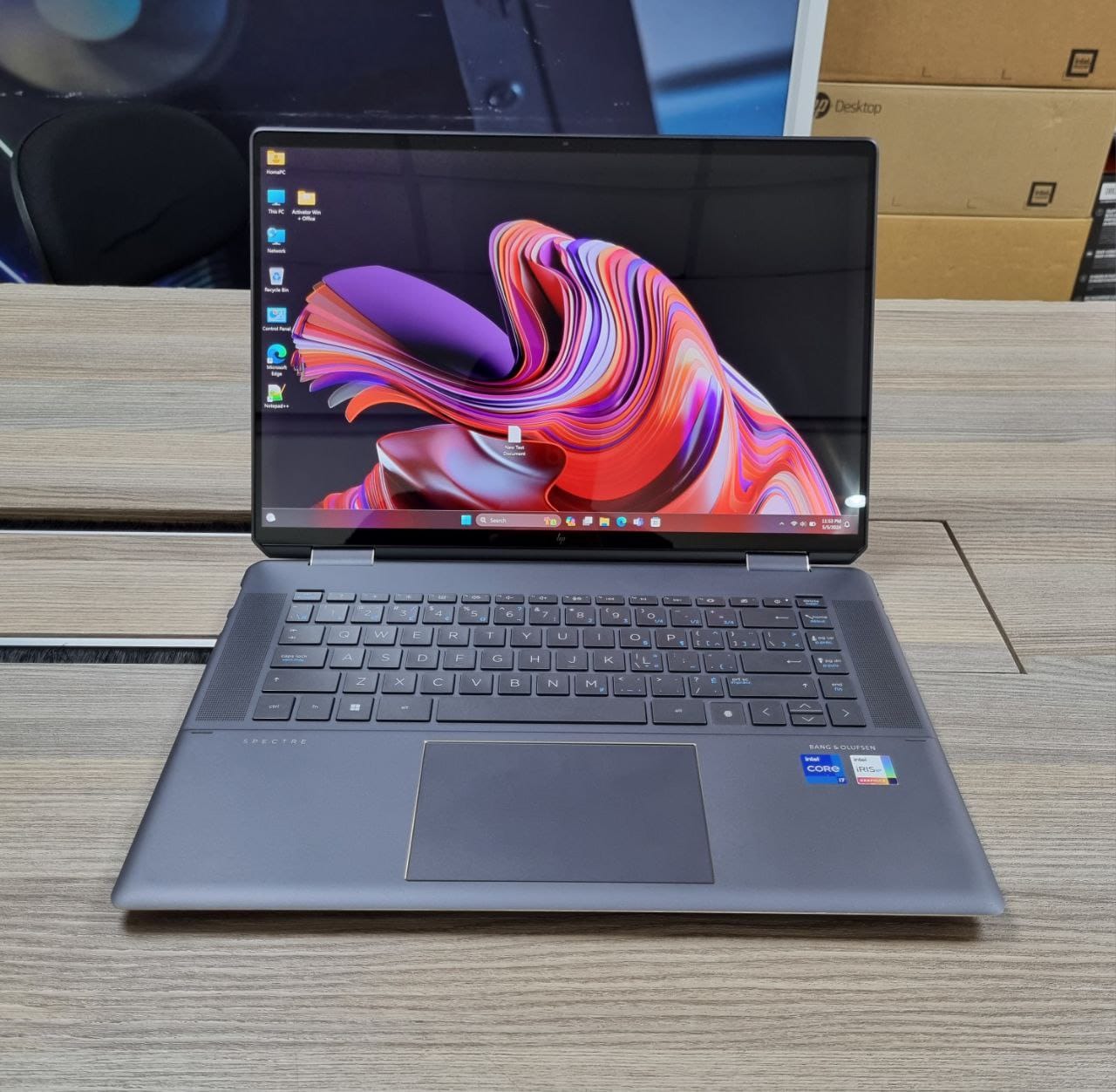 HP Spectre x360 16-f0xxx 2-in-1 Laptop | Intel Core i7-11390H | 16GB RAM | 512GB SSD | 2K Touch